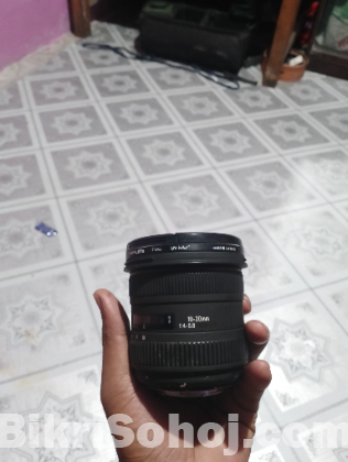 Sigma 10-20mm Camera Lens, Made in Japan, Used for 1 Year